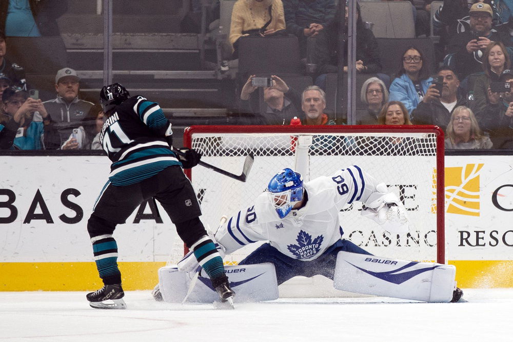 'We've Got To Be Better, Goalie Included': Maple Leafs Salvage Point But Struggle In Shootout Loss Against Sharks