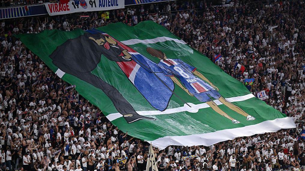 What is a tifo banner?