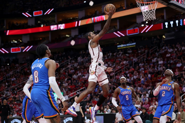 Green, Sengun lift Rockets over Thunder, Celtics clinch record