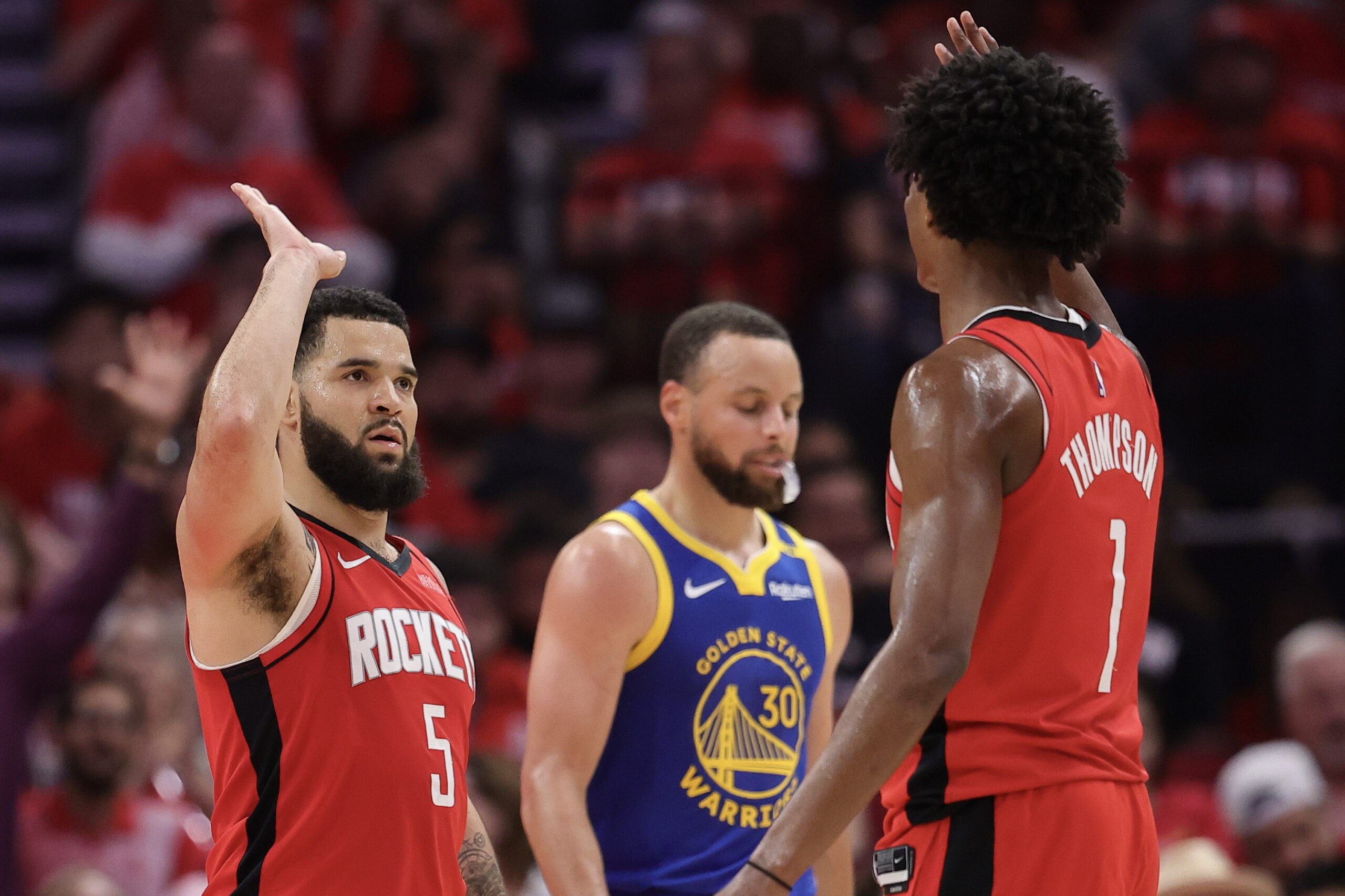 NBA playoffs: Fred VanVleet torches Warriors to force Game 7 in Houston