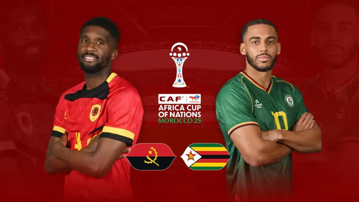 CAN 2025: What time and on which channels to watch the Angola vs Zimbabwe match live