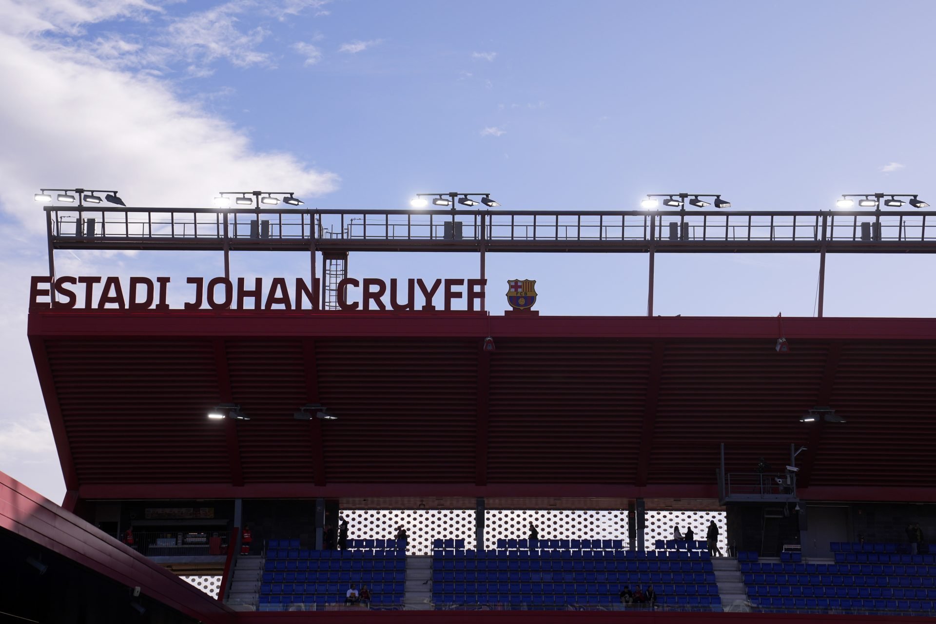 Everything ready at Estadi Johan Cruyff to host Barcelona vs Valencia