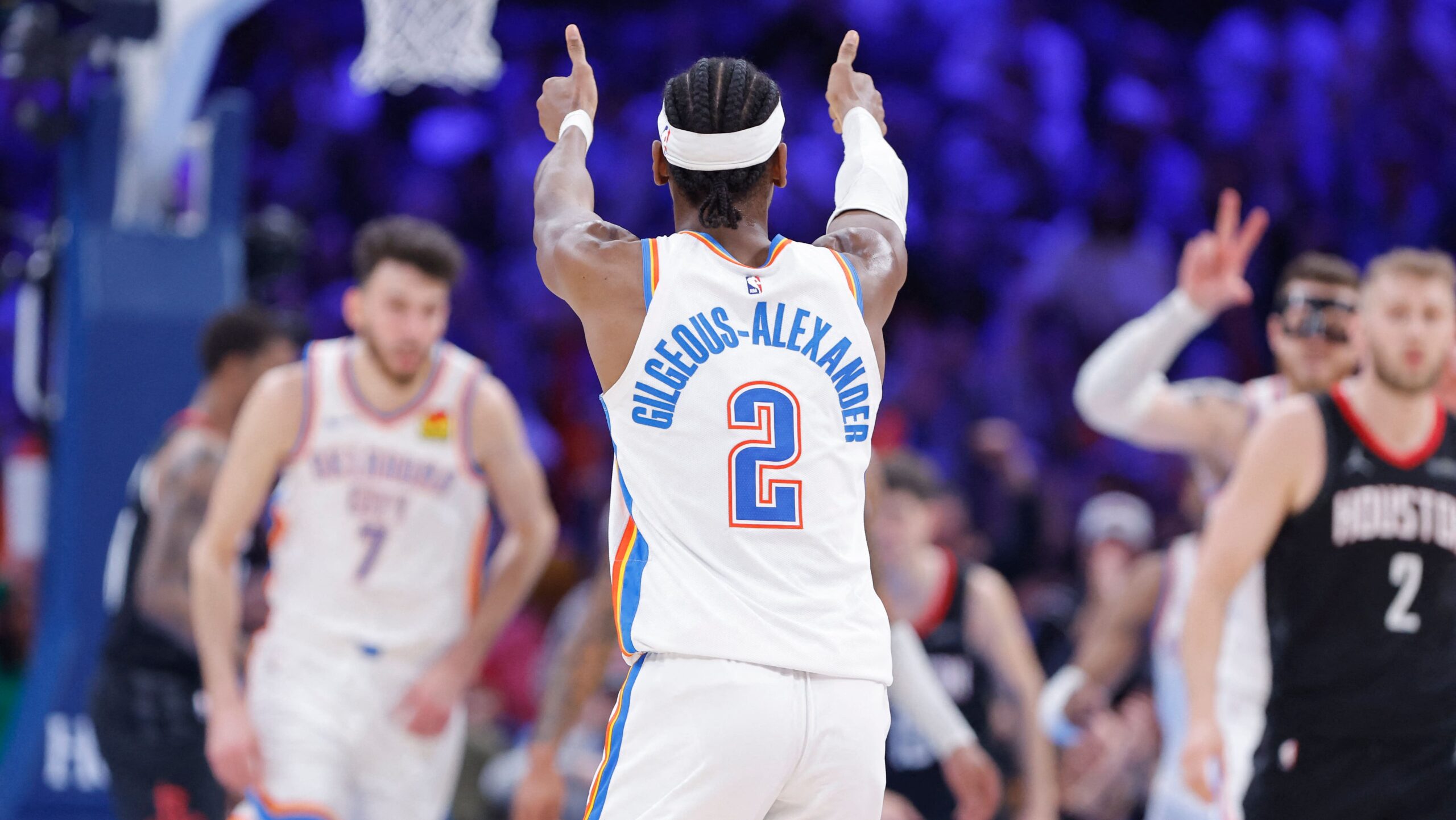 Will SGA win MVP? Thunder star eats up Rockets with yet another 50-burger