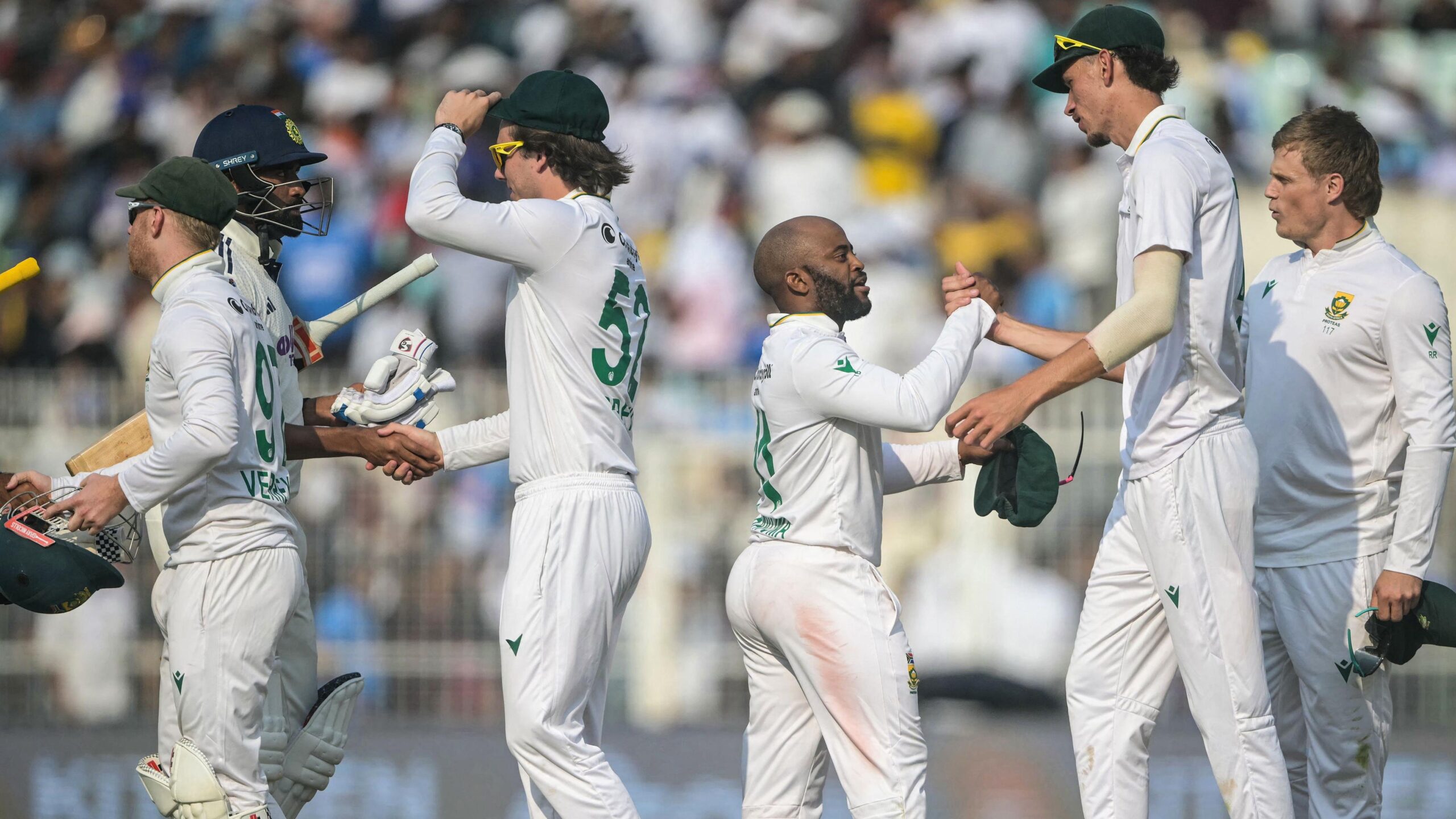 South Africa shock India in low-scoring thriller
